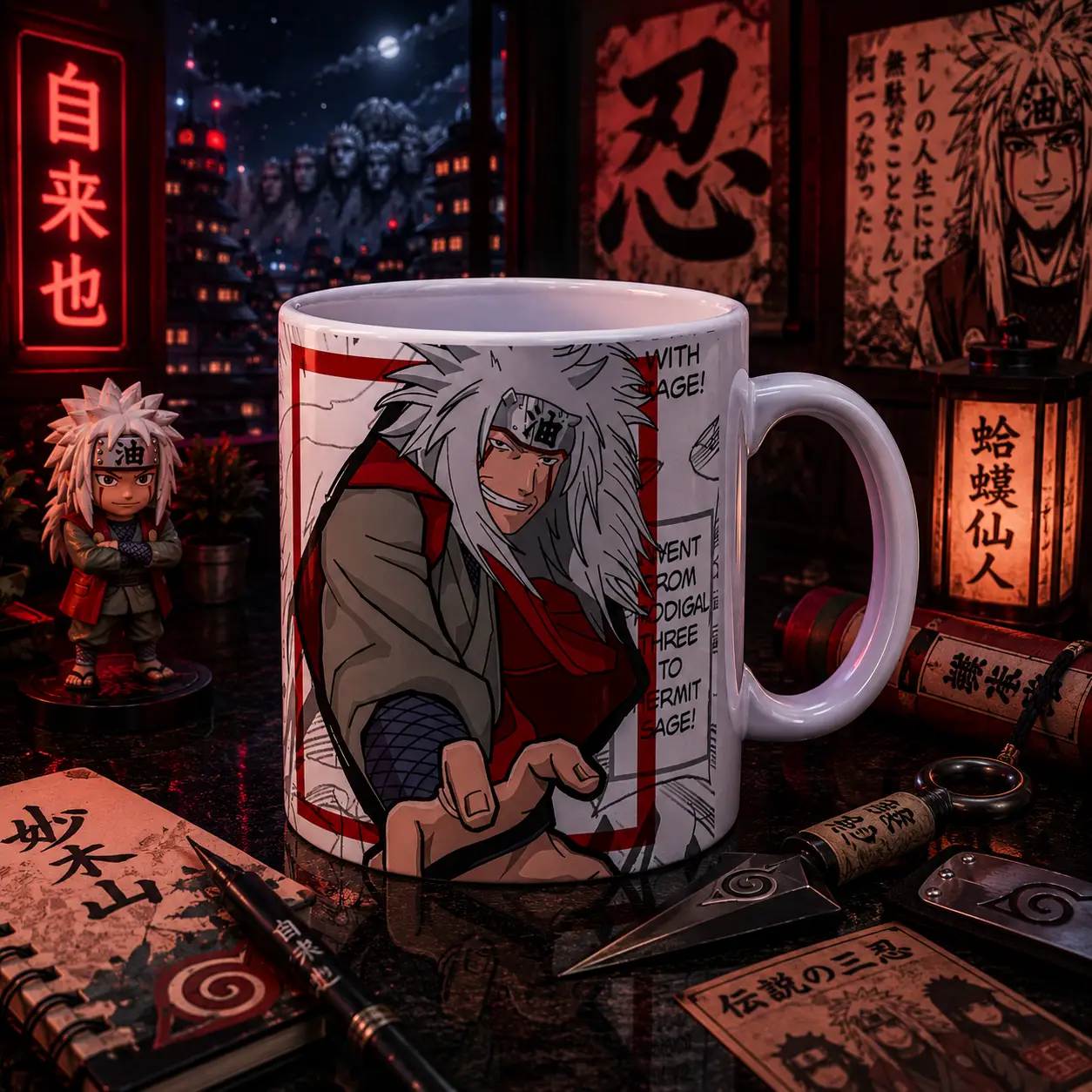 Taza anime maestro ninja legendario Taza Anime Maestro Ninja Legendario