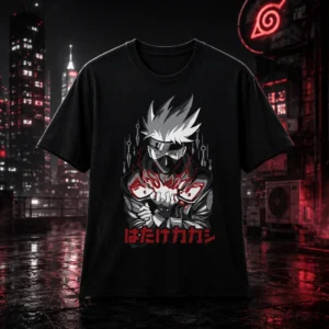 Camiseta Kakashi Anime
