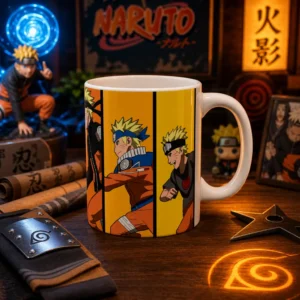 Taza Anime Evolución Naruto