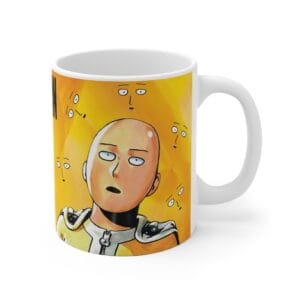 11049988799908967773 2048 Taza Anime Héroe Imparable de cerámica con diseño de estilo anime.