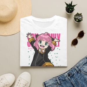 13973250106136646162 2048 Camiseta anime Anya