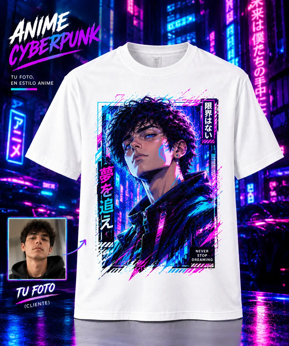 Camiseta anime BTEZ